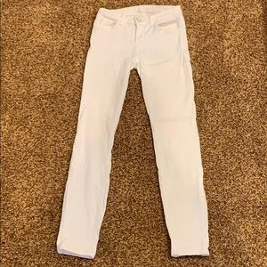 J Brand White Skinny Jeans Size 25